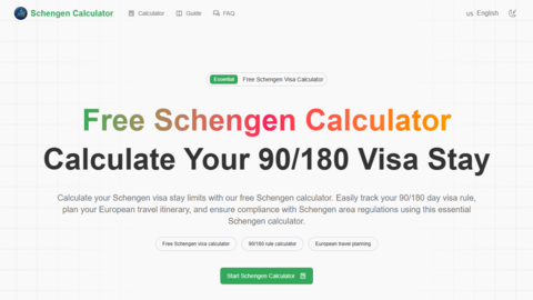 Schengen Calculator