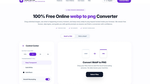 WebP to PNG