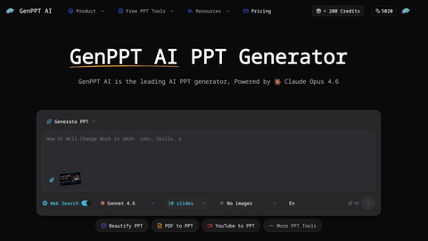 GenPPT AI