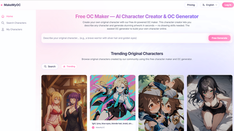 MakeMyOC - Free OC Maker