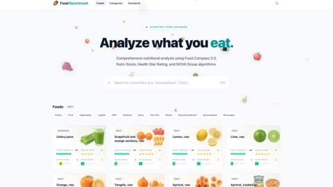 FoodBenchmark