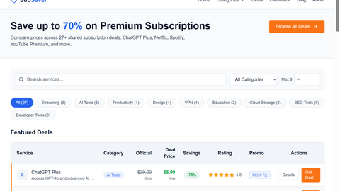 SubSaver