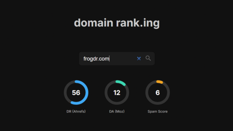 What is my Domain Rankin