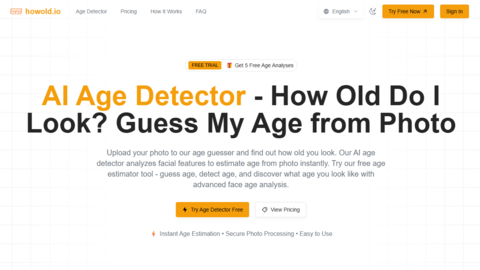 free AI age detector
