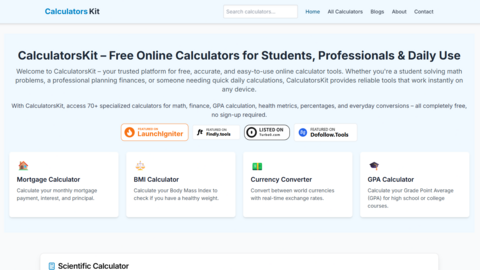 CalculatorsKit