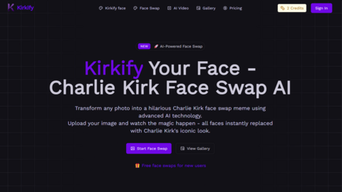 Kirkify: Charlie Kirk Face S