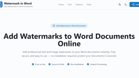 Watermark in Word