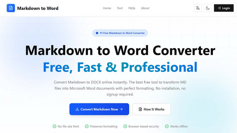 Markdown to Word