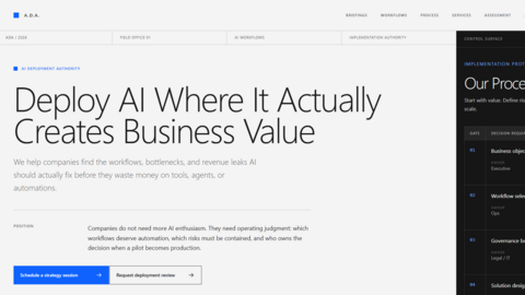 AI Deployment Authority