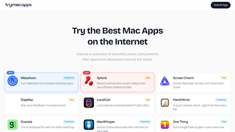 Try Mac Apps