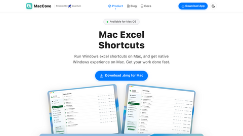 Mac Excel Shortcuts