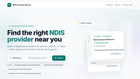 NDIS Provider Review