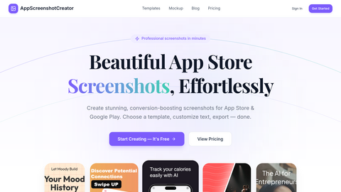 AppScreenshot Creator