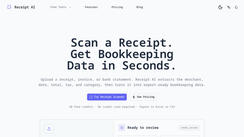 Receipt AI