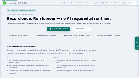 Automation Skill Builder
