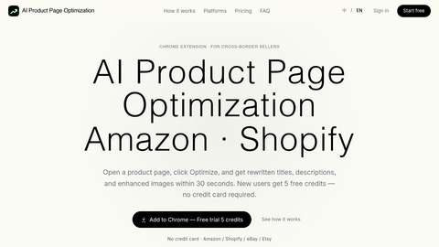 AI Product Page Optimization