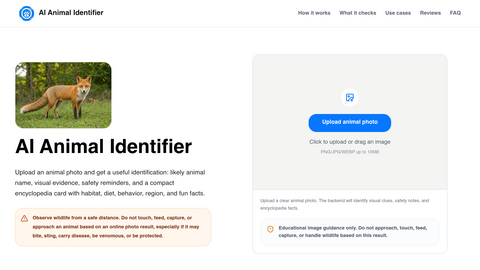 AI Animal Identifier