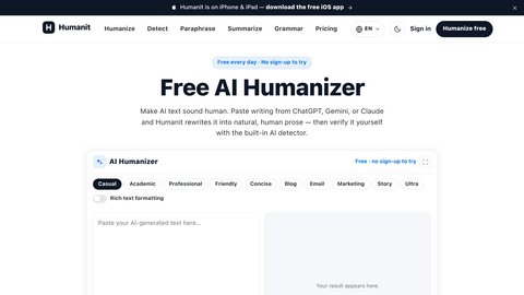 Humanit - AI Humanizer