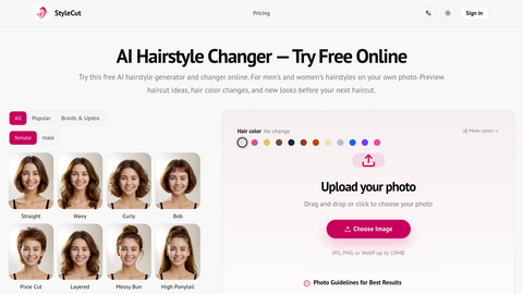 AI Hairstyle Changer