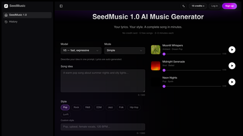 SeedMusic 1.0