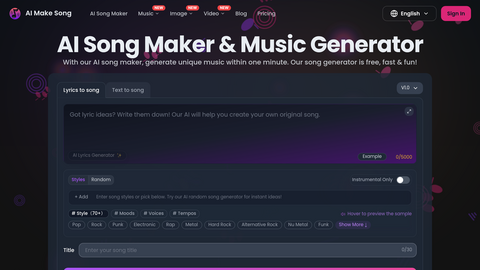 AI Make Song