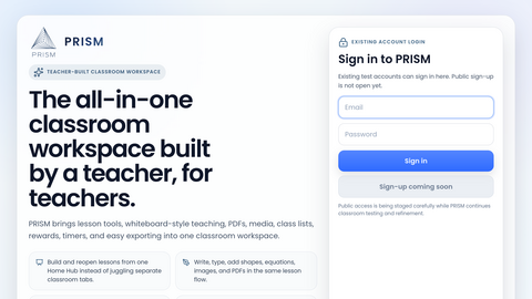 PRISM Classroom