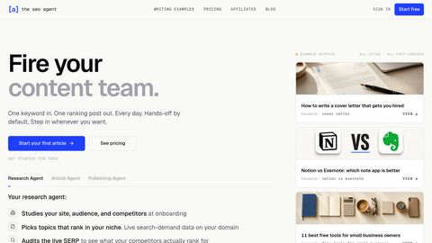 The SEO Agent