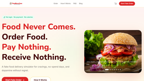 Food Never Comes