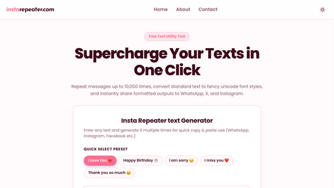 Insta Reapeater