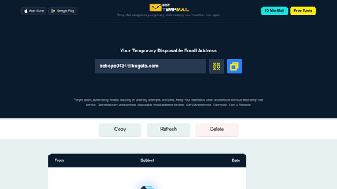 Best Temp Mail