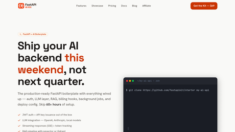 FastAPI AI Kit
