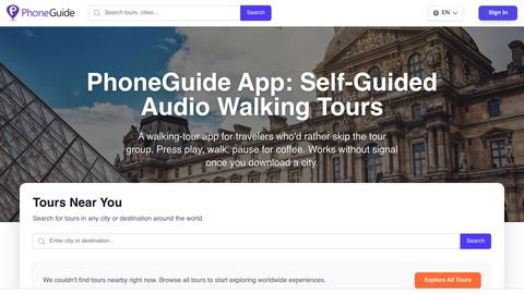 PhoneGuide App
